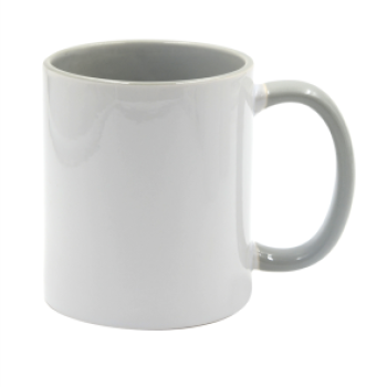 Keramiktasse 'Two Tones' für Sublimation Rim & Handle